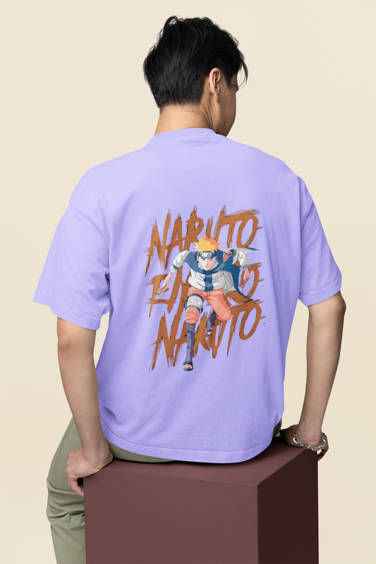 Naruto designed oversized t-shirt by fabrio clothing