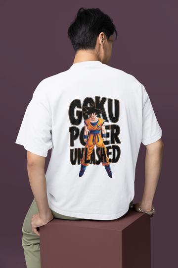 Goku Designed Oversized T-Shirt