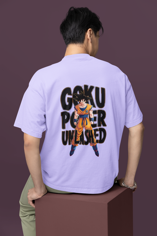 Goku Designed Oversized T-Shirt