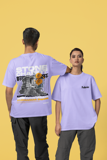 Oversized Printed  T-shirt by Fabrio Clothing